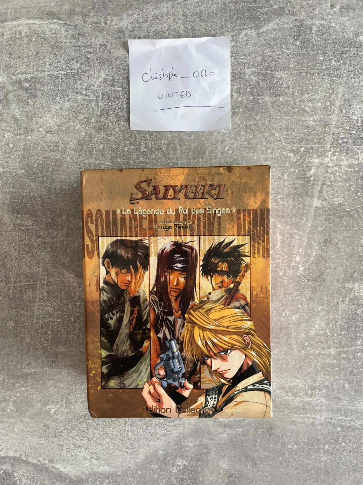 Coffret Edition collector 8 DVD manga Saiyuki la légende du roi des singes, en VOST + VF.